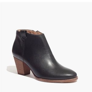 Madewell “The Billie Boot” in Black Leather Size 7